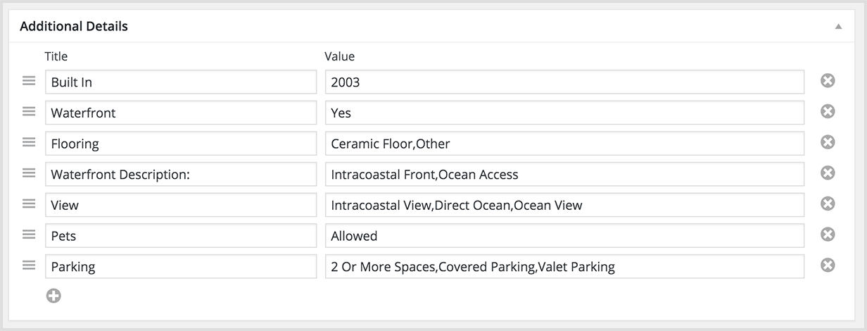 Facility to Additional Information