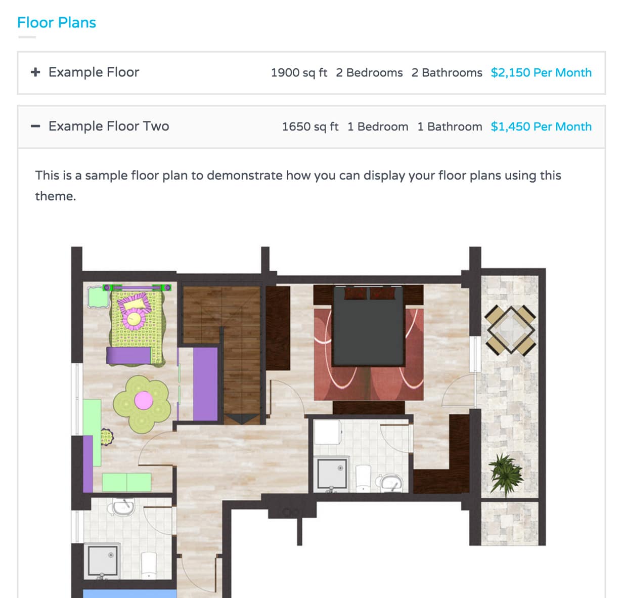 Flexibility to Add Floor Plans