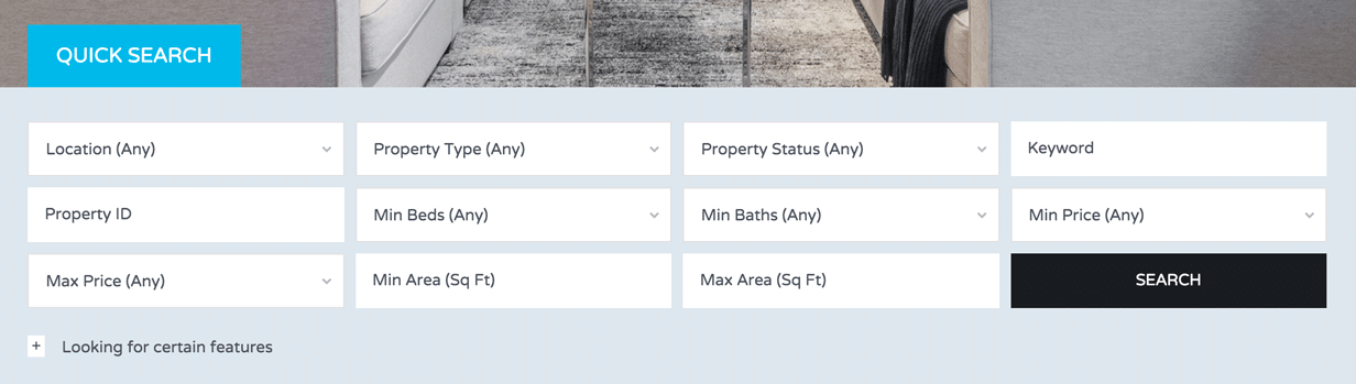 Advanced and Customizable Search for Real Estate