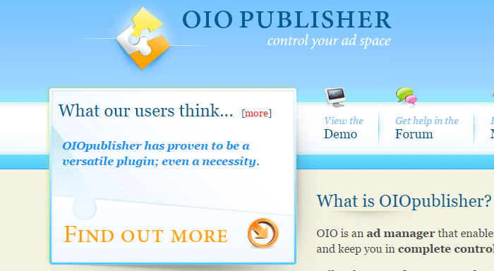 oiopublisher plugin