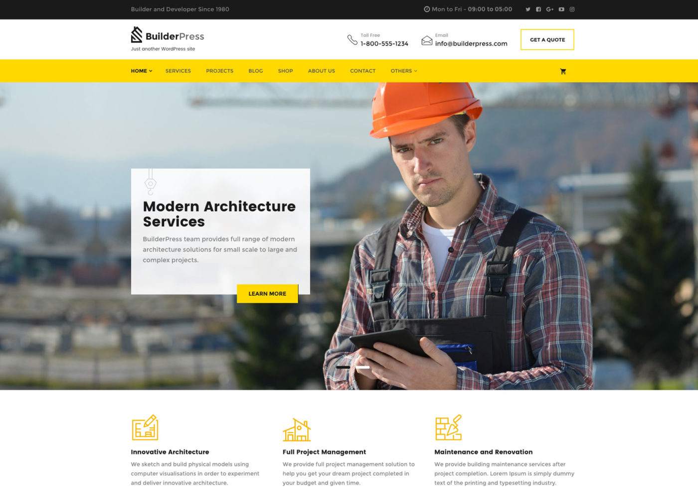 BuilderPress WordPress Theme