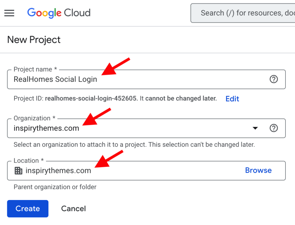 RealHomes Social Login Setup - InspiryThemes